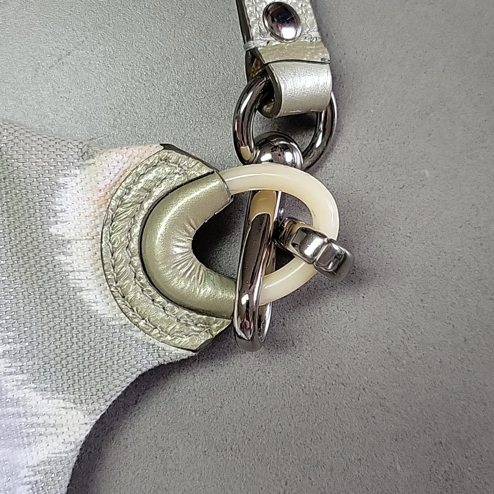 Coach Kristin Op Art Signature Hobo Crossbody Purse